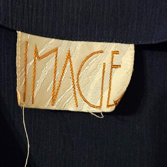 Image Blouse Navy Women's - Picture 3 of 3